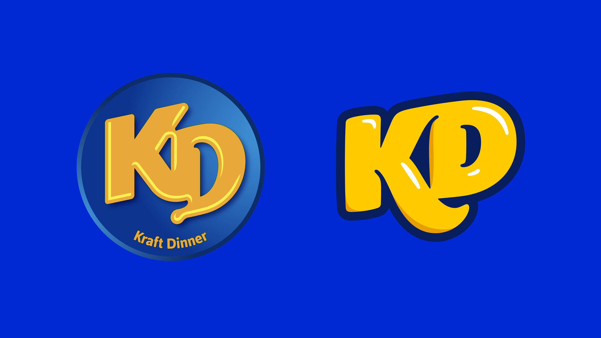 Cheesy logo redesign for KD.