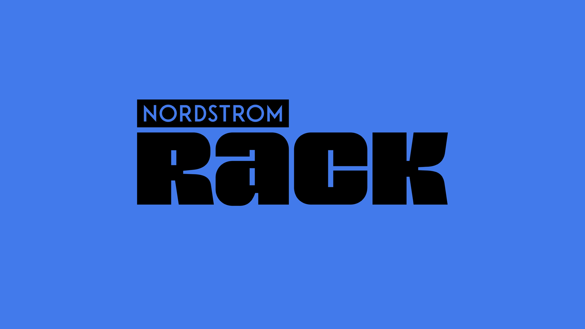 Bold logo redesign for Nordstrom Rack.